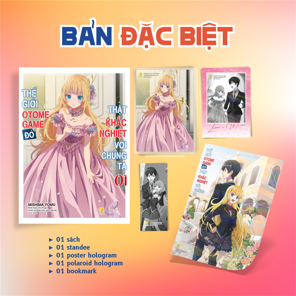 Truyện - Thế giới otome game đó thật khắc nghiệt với chúng ta [Nhà sách HCM-578]