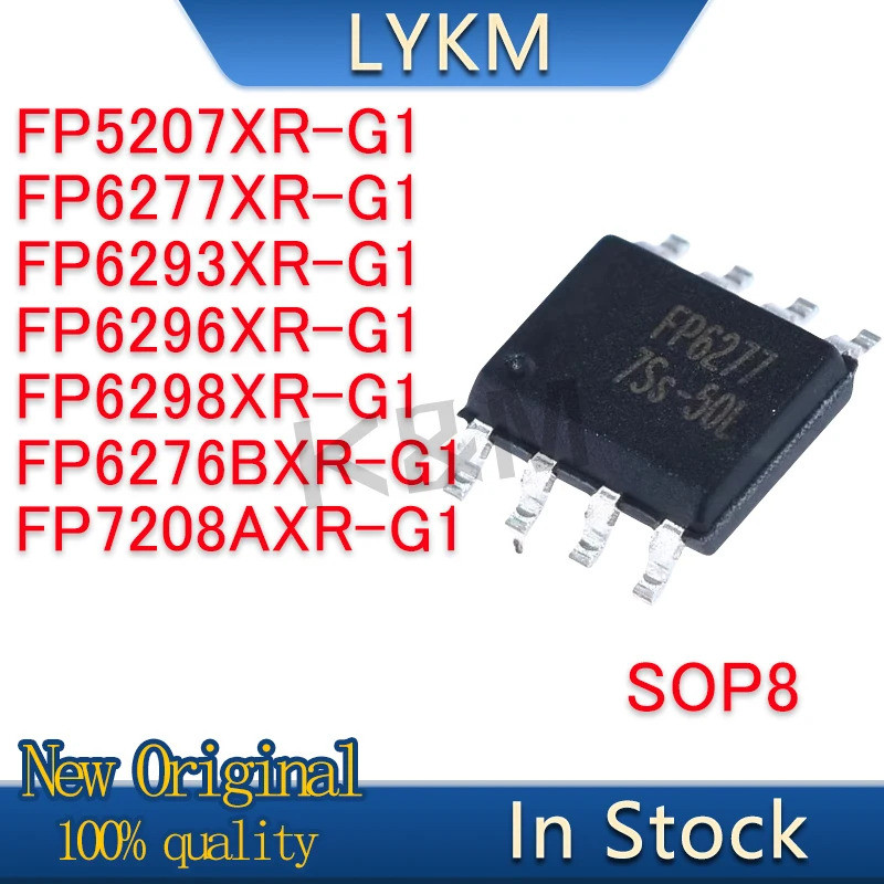 1-5 CÁI FP5207 FP6277 FP6293 FP6296 FP6298 XR-G1 FP6276BXR-G1 FP7208AXR-G1 SOP8 Tăng cường sức mạnh 