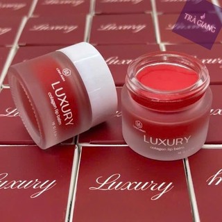  Son Dưỡng LUXURY Lựu Đỏ Cho Môi Sau Phun Xăm - Kích Màu Dưỡng Ẩm Chống Loang Màu 