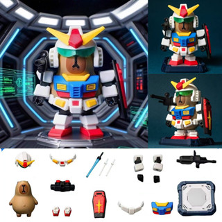  Đồ chơi in 3D Capybara Hình dạng nam châm Một loạt các đồ chơi mô hình nối cho quà tặng trẻ em 
