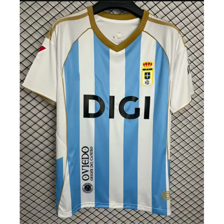 Sơ mi thể thao nam Real Oviedo away third jersey, size S-4XL