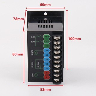 ⭐LOVE⭐UX52003 Motor Speed Controller Digital Menu Adjustable Speed Range 90 1400r/min[Overseas Products]