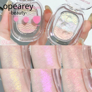 opearey mắt lấp lánh OPEAREY Chameleon, Phấn sáng chống thấm nước sáng bóng Khoai tây nghiền, Pha lê có độ bóng cao Làm sáng da Bronzer Trang điểm nổi bật