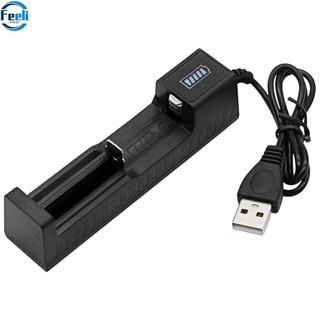 ⭐cảm giác⭐ bộ sạc pin usb thông minh có thể sạc lại 1865o 2665o 3.7v có đèn báo led