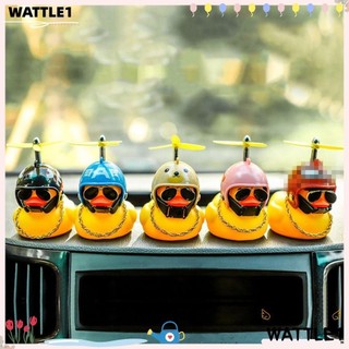 Đồ chơi vịt trẻ em WTTLE, Vịt vàng mềm Vịt nhỏ màu vàng, Xe đạp Vinyl dễ thương Trang trí xe máy Xe đạp