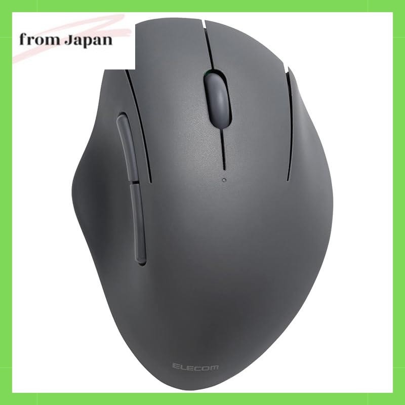 Chuột Elecom Chuột Không Dây SHELLPHA Bluetooth Im Lặng 5 Nút Đen M-SH20BBSKBK
