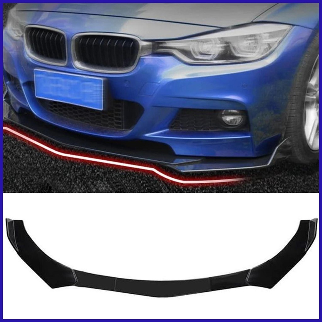 Cản Trước Môi Body Kit Cản Trước Môi Splitter Phía Trước Dưới Môi Spoiler Air Dam Trim Body Kit Cản 