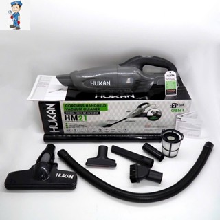 Máy hút bụi không dây, pi.m HUKAN HVC5050  21V,sử dụng cho gia đình,hút bụi ô tô cầm tay , THỢ MÁY