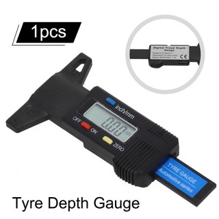 Digital Gauge Car Truck Depth Gauge Tread Motorbike Tyre Brand New Gauge LR44