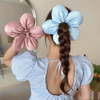 Hàn Quốc Ins Bánh Mì Hoa Đầu Đơn Giản Màu Trơn Băng Đô Ngọt Niche Phụ Kiện Tóc Cao Cấp Cho Nữ