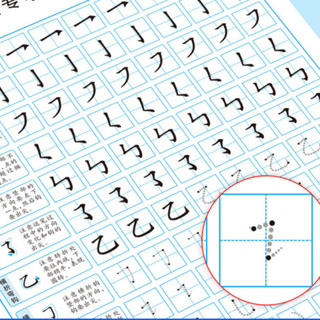Set 5 tập giấy S52 - Luyện viết chữ Hán, nét cơ bản, bộ thủ tiếng Trung, cho người mới bắt đầu