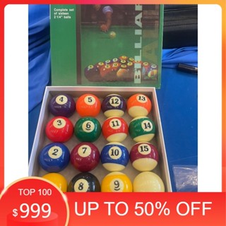 Bộ Bóng bida, Bộ bi Bi A dùng CLB/cá nhân 16 quả Nhập khẩu Đài Loan - Bóng chữ A - Cô Gái loại 16 quả - Bi a Lạc Đạo