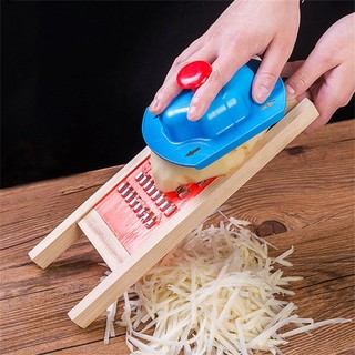   Còn hàng  Dụng cụ gọt vỏ khoai tây bằng gỗ nguyên khối Máy bào cà rốt nhà bếp gia dụng Máy cắt và bào rau củ quả 