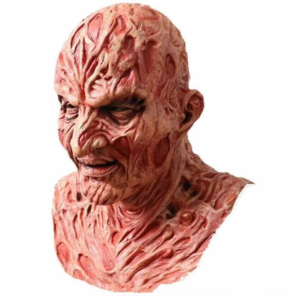 Freddy Mask Halloween Horror Movie Latex Face Ghost Mask