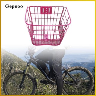 Gepnoo Giỏ Xe Đạp Dễ Dàng Lắp Đặt Giỏ Tay Lái Phía Trước Có Thể Tháo Rời Cho Xe Đạp Đường Núi Xe Đạp Xe Ba Bánh Cân Bằng Xe Đạp Đồ Dùng Ngoài Trời