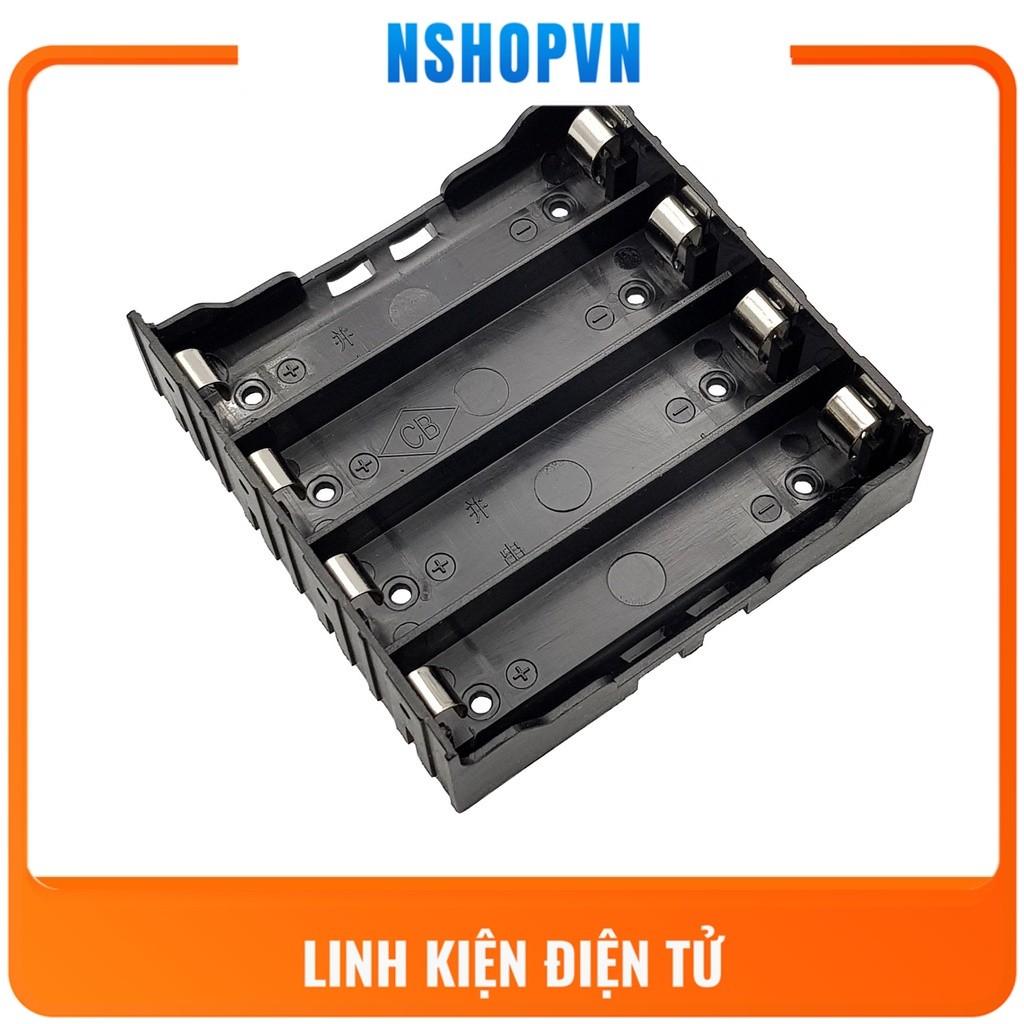 Đế pin 18650 hàn PCB 1/2/3/4 cell