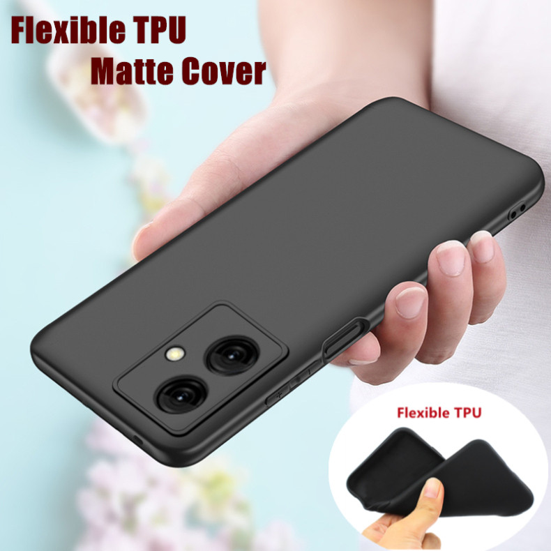 Dành Cho OPPO A20 CPH2641 Slim Soft Micro-frosted Matte Silicone Case Chống Vân Tay Vỏ Điện Thoại