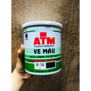[Sơn chậu] Ve nước ATM màu đen, xanh (1L)