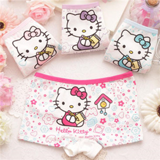  Hello Kitty Girls Cotton Boxer Quần Đùi Quần Lót Trẻ Em Cho Bé Tập Đi Thoải Mái Thoáng Khí Mùa Hè Quần Short 