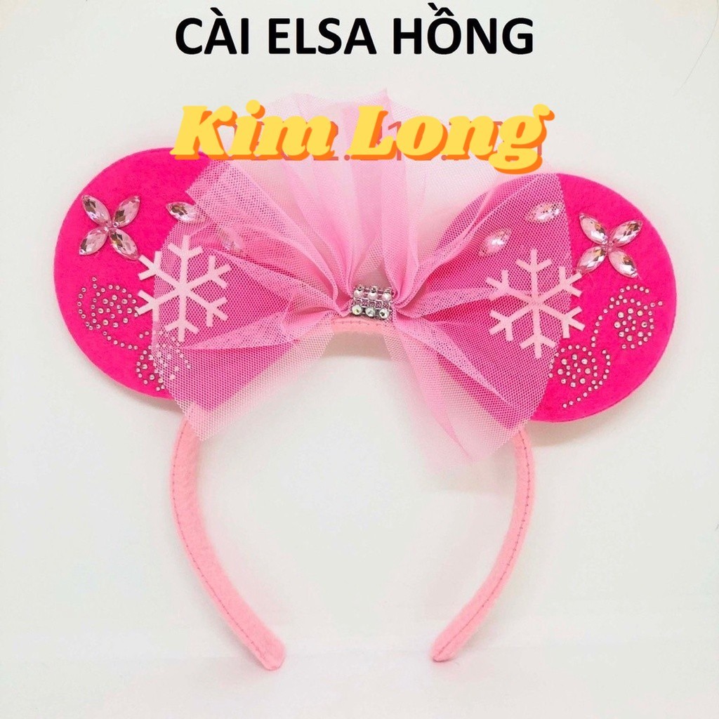 Cài tóc Elsa - Vương miện Elsa có tết bím tóc nữ hoàng băng giá Elsa(Frozen) cho bé gái phụ kiện hóa