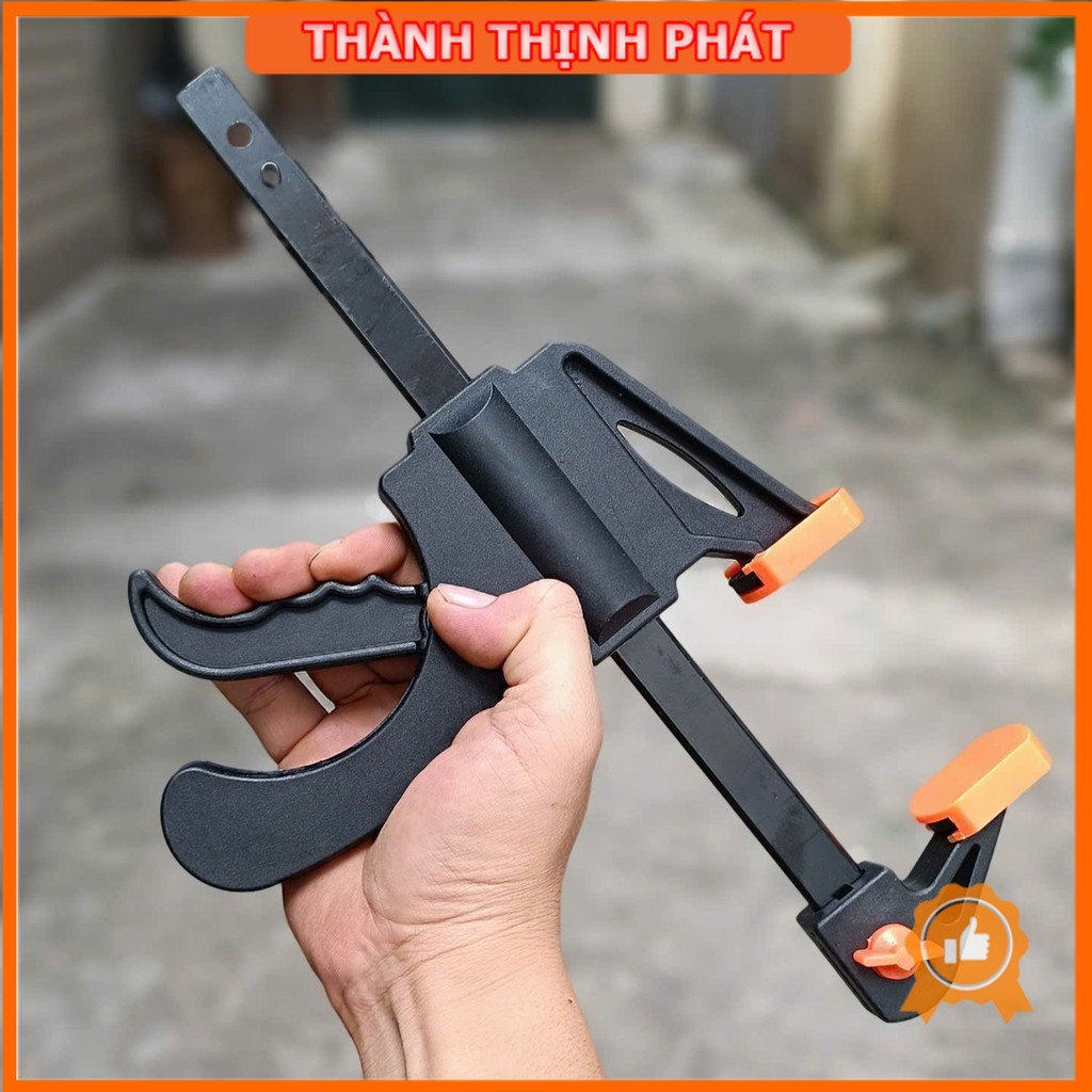 Cảo Kẹp Gỗ Nhanh Loại To 6 Inch - Cảo Chữ F Kẹp Gỗ Vam Nhanh Chắc Chắn Độ Mở Tối Đa 15cm Shop Thành 