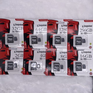 Thẻ lưu trữ thẻ nhớ Kingston Micro SD 2GB 4GB 8GB 16GB 32GB 64GB 128GB 256GB Camera / Điện thoại