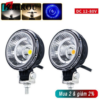 Espsong Đèn led Tròn Phá Sương Mù 3 inch 24v 12v Không Thấm Nước Chuyên Dụng Cho Xe Tải atv