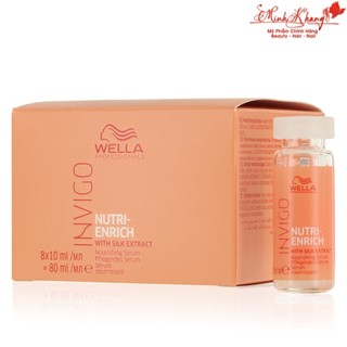 Tinh chất tăng cường dưỡng chất Wella INVIGO Nutri Enrich Nourishing Serum 8x10ml 