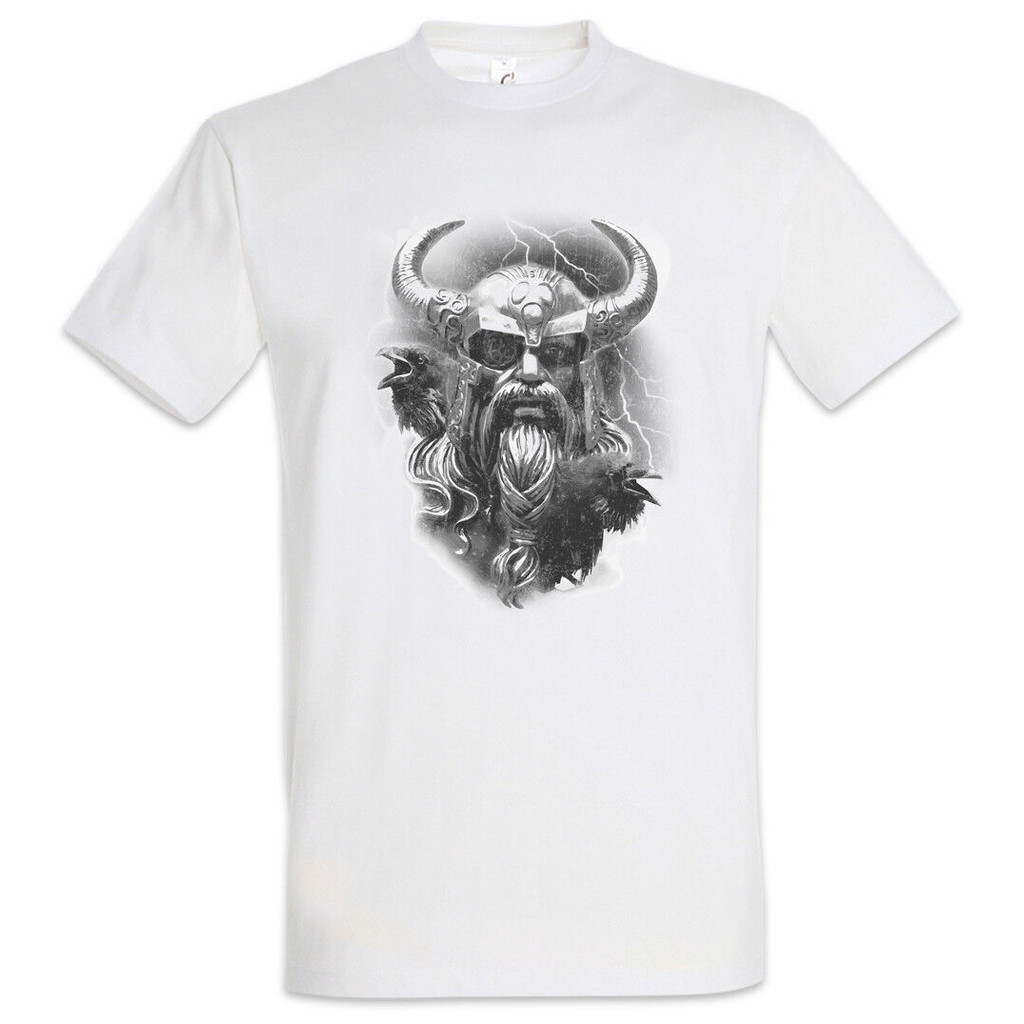 Odhin Vii Áo Thun Valhalla Viking Viking Viking Odhin Odin Thor Thần Bắc Âu Thần Thần