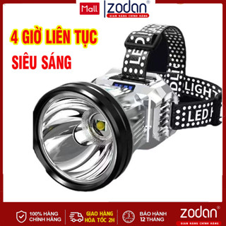   VỪA MỞ BÁN  Đèn pin đội đầu siêu sáng ZODAN T998 đèn bin siêu sáng 3 chế độ 5w chống nước 