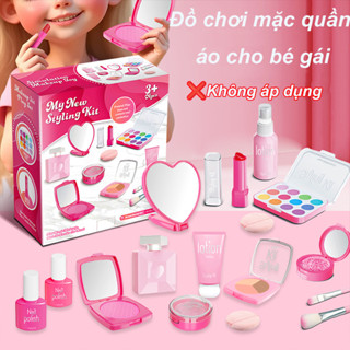 Bộ Đồ Chơi Mô Phỏng Trang Điểm, Set Make Up Giả Không Màu, Đồ chơi cho bé gái,  An Toàn Tuyệt Đối