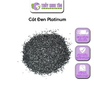  Cát Đen Platinum 1kg - Trải Nền Trang Trí Bể Cá Bể Thủy Sinh 
