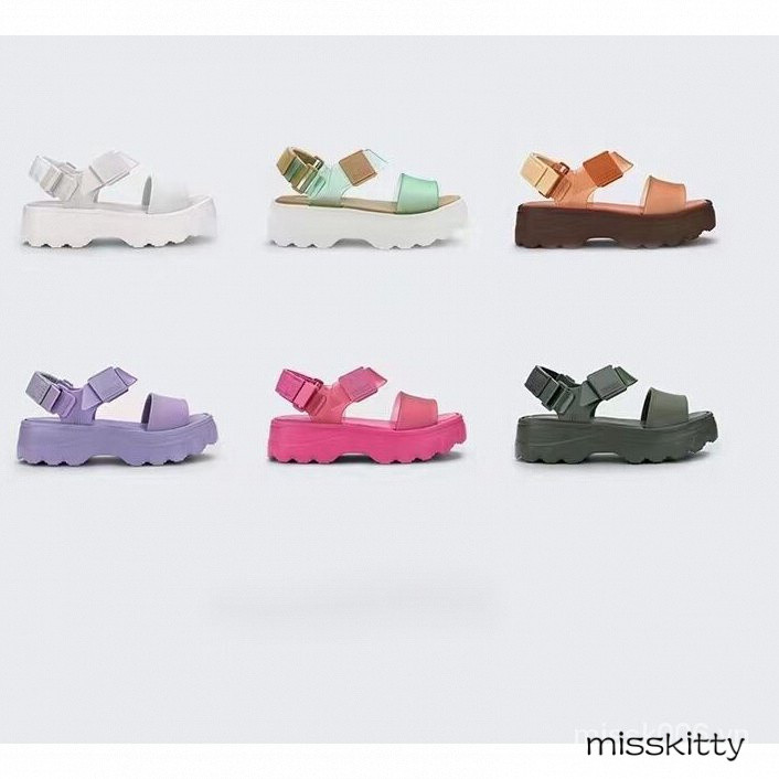 Dép bệt nữ Melissa (Chọn chân lớn hơn một cỡ) Dép đế mềm