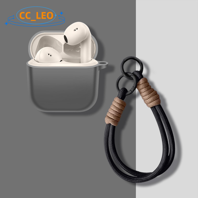 For Sennheiser ACCENTUM Open Case Cute Lanyard Pendant Silicone Soft Case Suitable for Sennheiser AC