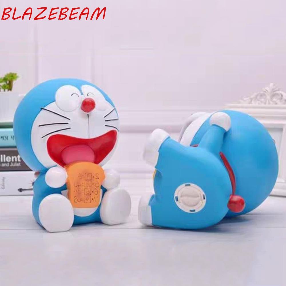 BLAZEBEAM Doremon Heo Đất, Tiết Kiệm Lớn Xe Tăng Đôrêmon Hộp Đựng Tiền, Hoạt Hình Sáng Tạo Sưu Tập H
