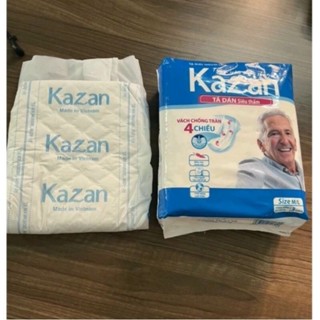 Sét 3  Bỉm đi sinh cho mẹ, bỉm người lớn KAZAN thấm hút tốt mới