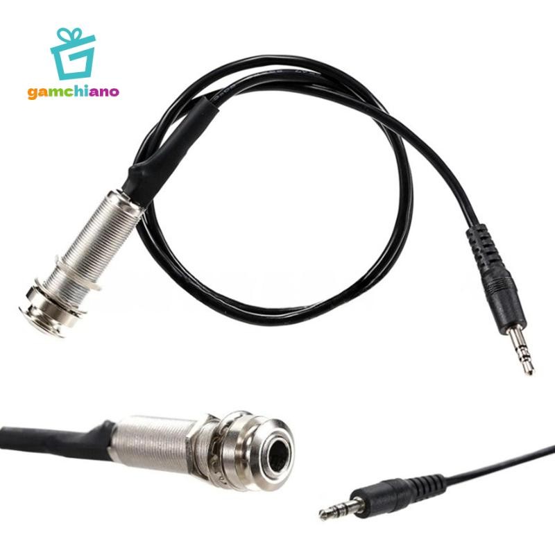 Guitar Pickup End Pin Cable Độ nhạy cao Dễ dàng cài đặt Guitar Endpin