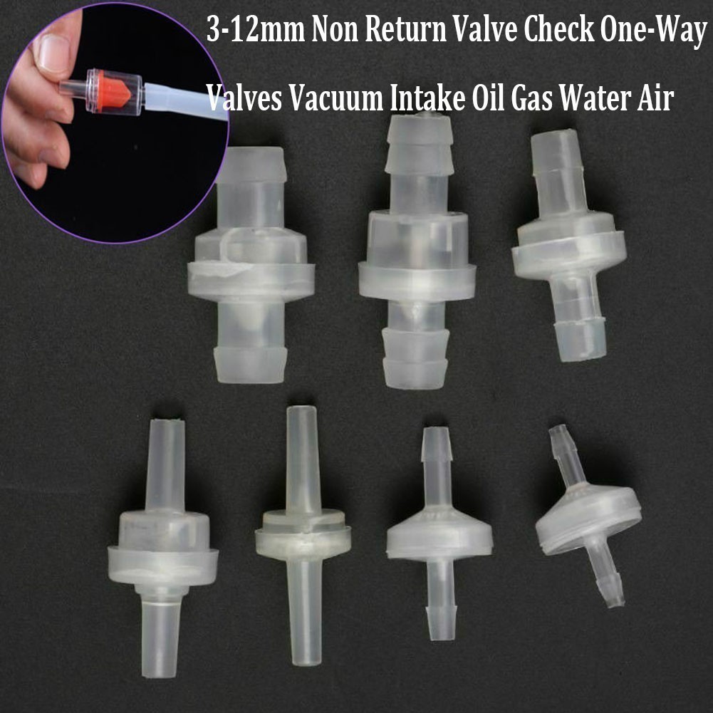【MOTO】Hot Sale Durable One Way Check Valve. Non-return Plastic White One Way