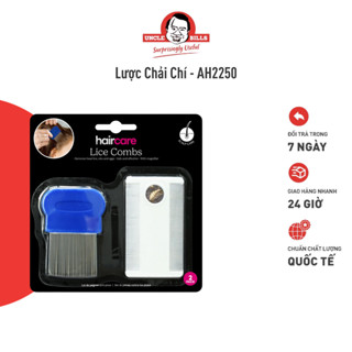  Lược Chải Chí  Trứng Chấy UNCLE BILLS Thép Không Gỉ Kèm Lược Có Gương Soi - AH2250 