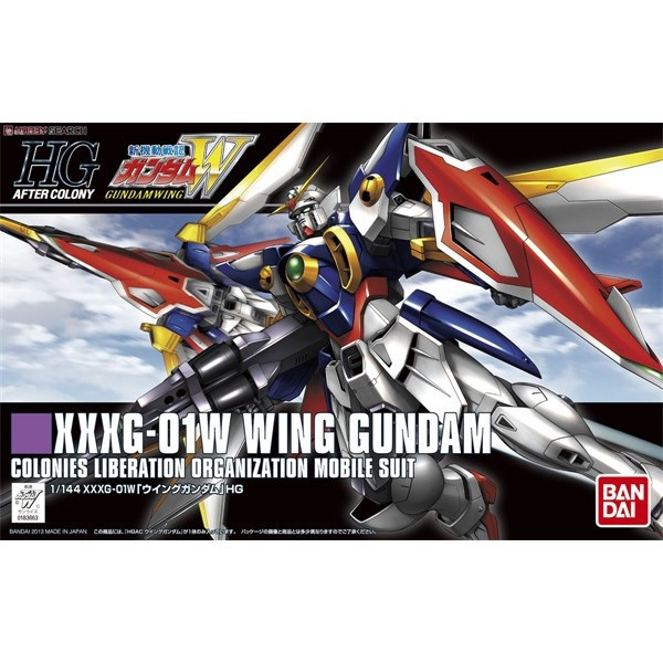 BANDAI HG 1 / 144 XXXG-01W WING GUNDAM HGAC GUNDAM Mô hình lắp ráp di động