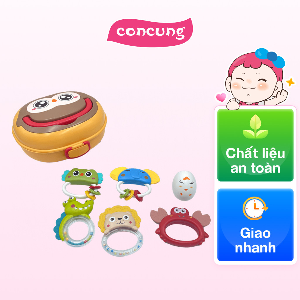 Bộ xúc xắc hình cú siêu ngầu 6pcs YN466456 C308