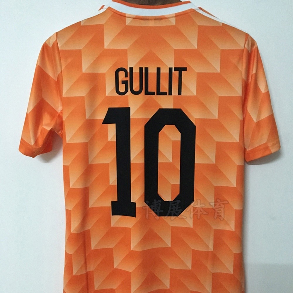 Áo Bóng Đá Retro Hà Lan 1988 - Jersey Sân Khách Ruud Gullit & Van Basten