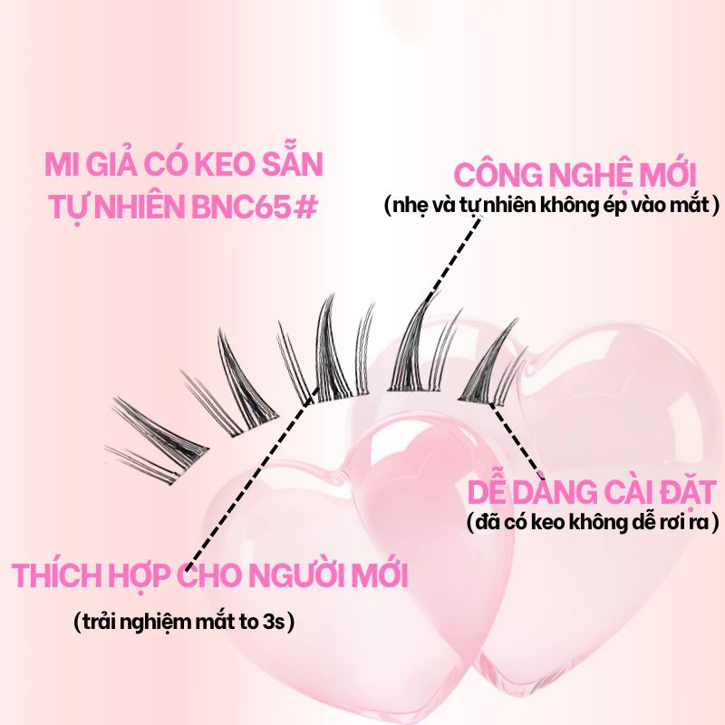 [109k/6 Hộp] Lookme Star - Lông Mi Giả Sẵn Keo ( Tặng 1 nhíp / đơn hàng từ 3 hộp mi ) | BigBuy360 - bigbuy360.vn