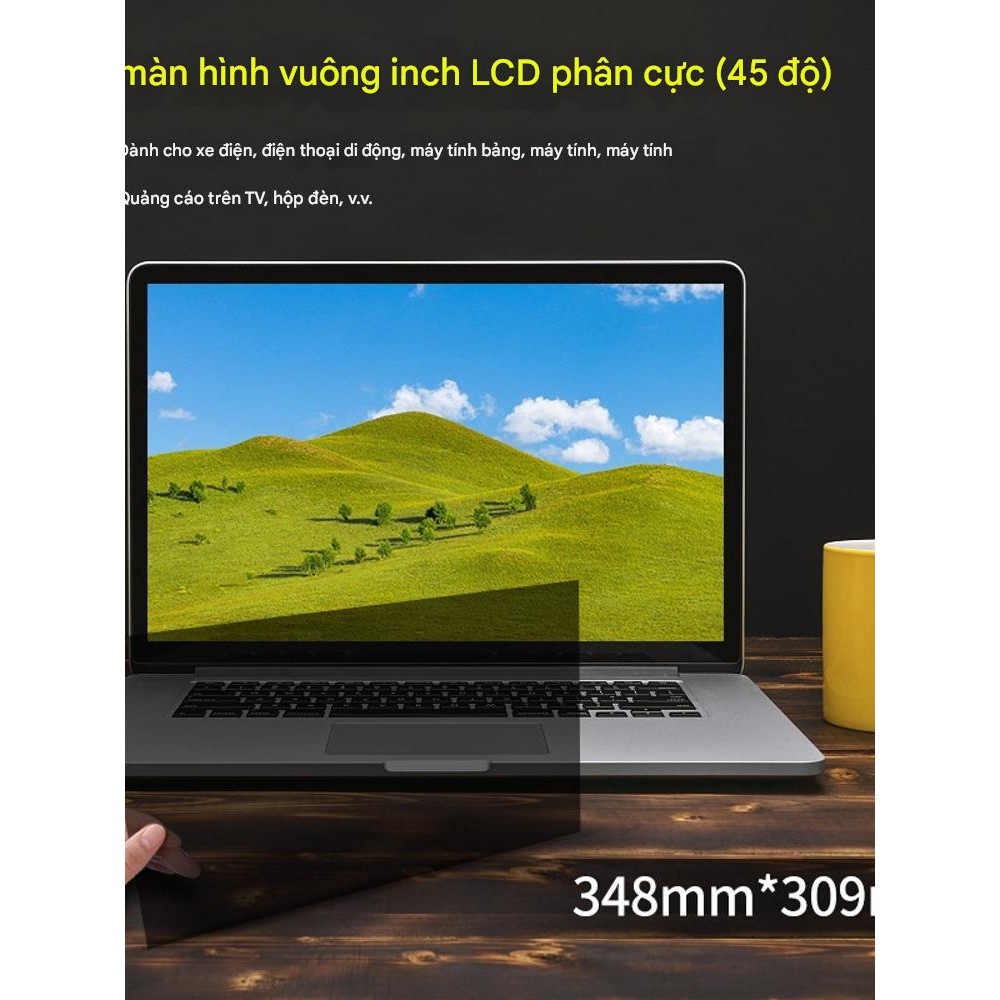 Phim Phân Cực Màn Hình 19 Inch – Công Nghệ Đức & Nhật, Bề Mặt Cát Mịn, Chất Lượng Cao