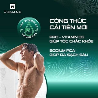 Tắm gội romano classic 900g