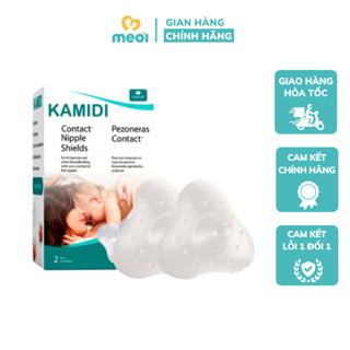 Núm Trợ Ti Kamidi Silicon bảo vệ đầu ngực cho mẹ và hỗ trợ bé