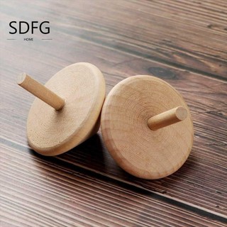 Sdfg gỗ quay tops đồ chơi chất lượng cao quay top peg-top để bàn cho trẻ em mẫu giáo đồ chơi con quay quay đồ chơi