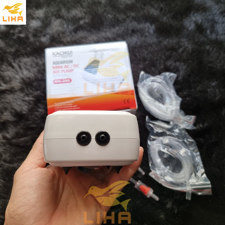 Máy Sủi Oxy Tích Điện 2 Vòi Kaokui KK-168 KK268 - Máy Oxi Cho Hồ Cá