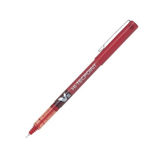 Bút mực nước hi-tech v5 bx-v5-r - mực đỏ