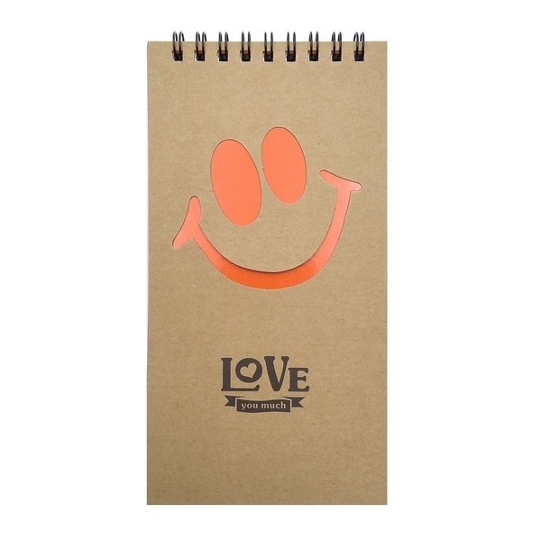 Sổ Note Kraft I Love - Mẫu 1